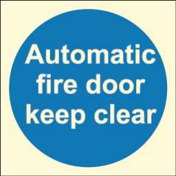 automatic-fire-door-keep-clear-photoluminescent--material-photoluminescent-rigid-plastic-sa-backing-size-100-x-100-mm-33