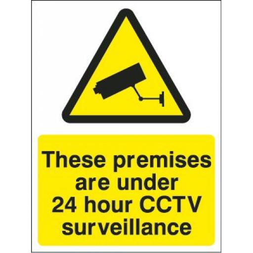 These premises are under 24 hour CCTV surveillance