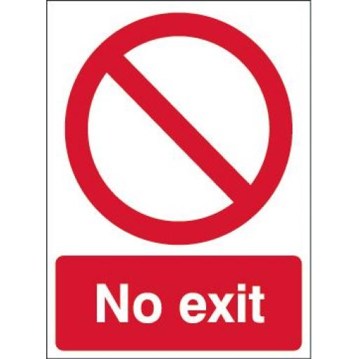 No exit