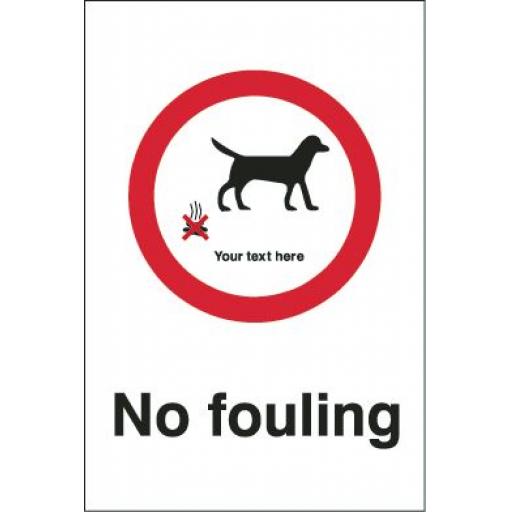 No fouling