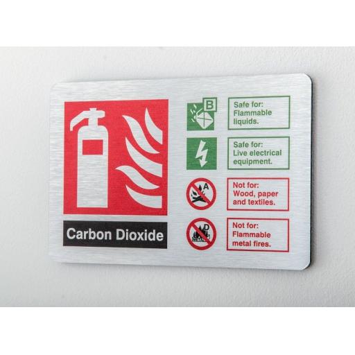 Carbon dioxide Fire extinguisher Identification (Prestige)