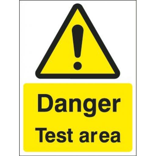 Danger Test area