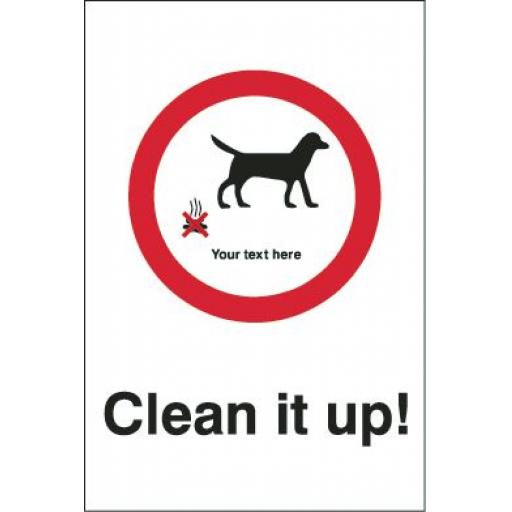 Clean it up ! - Your text here