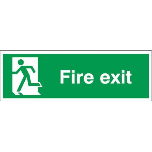 Fire exit - Running man left