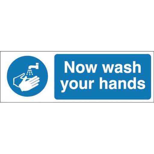 Now wash your hands