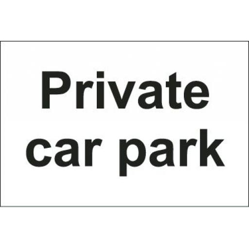 Private car park