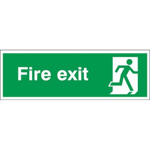 Fire exit - Running man right