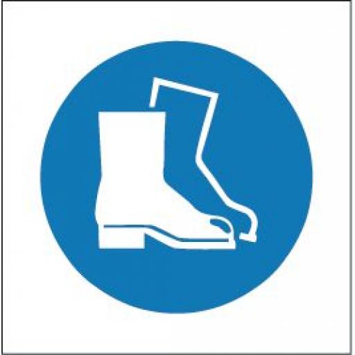 Protective footwear logo