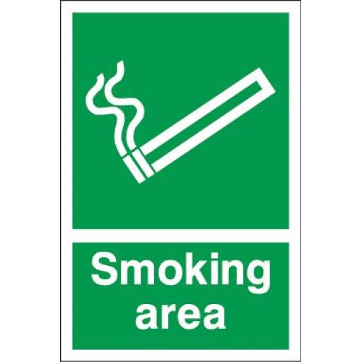 Smoking area