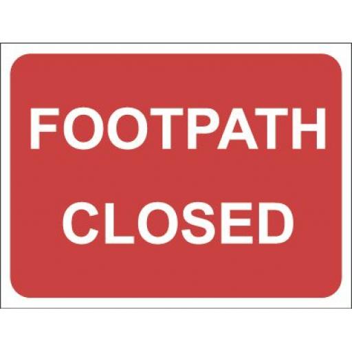 FOOTPATH CLOSED