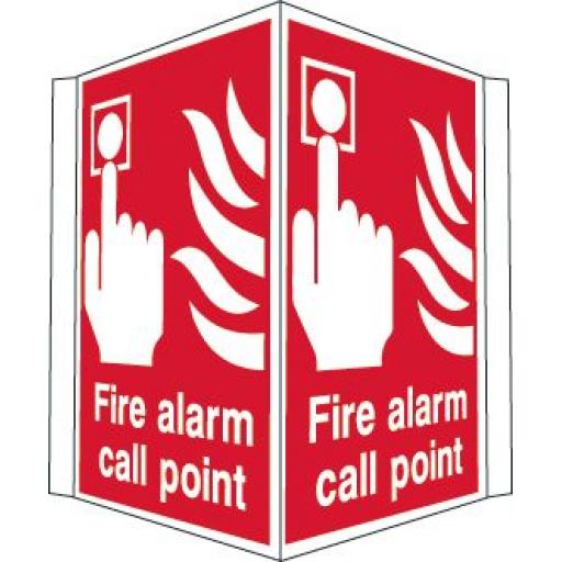 Fire alarm call point (Projecting sign)