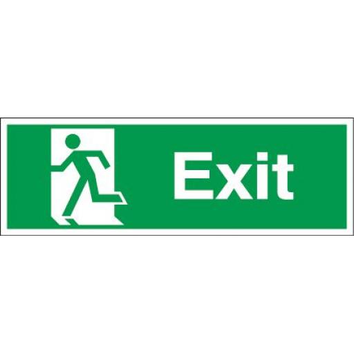 Exit - Running man - Left