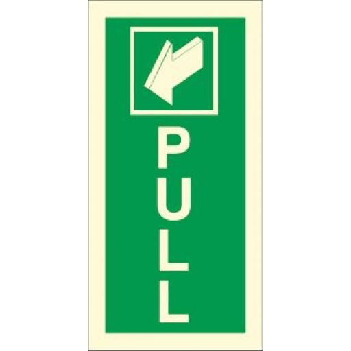 Pull - Arrow (Photoluminescent)