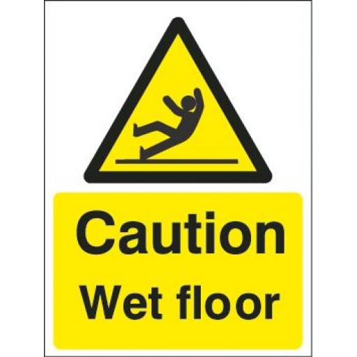 Caution Wet floor