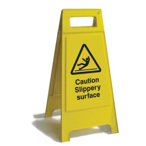 Caution Slippery surface