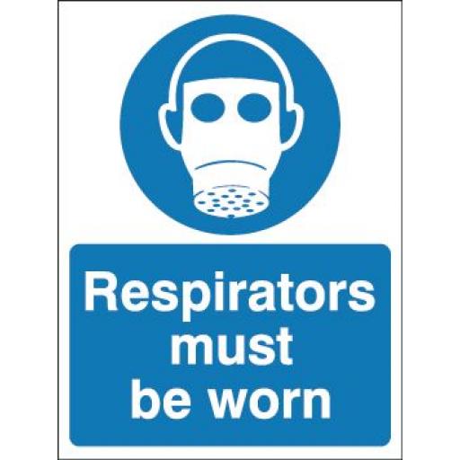 Respirators must be worn