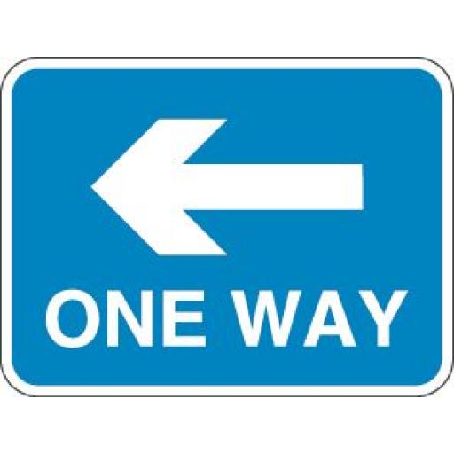 ONE WAY (Arrow Left)