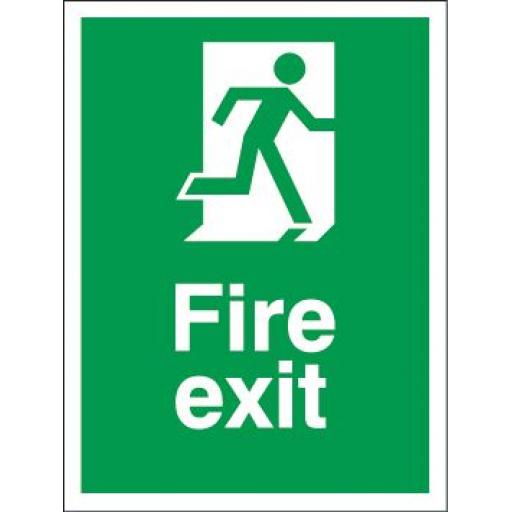 Fire exit - Man running