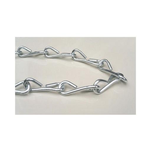 Zinc plated link chain