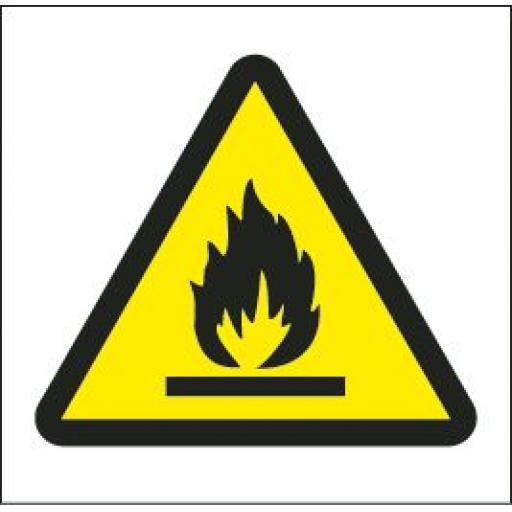 Flammable logo