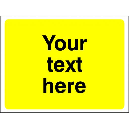 Your text here (warning yellow background)