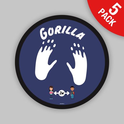 Gorilla - Floor Graphics (bulk pack)