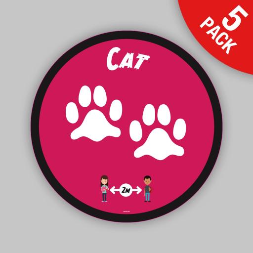 Cat - Floor Graphics (bulk pack)